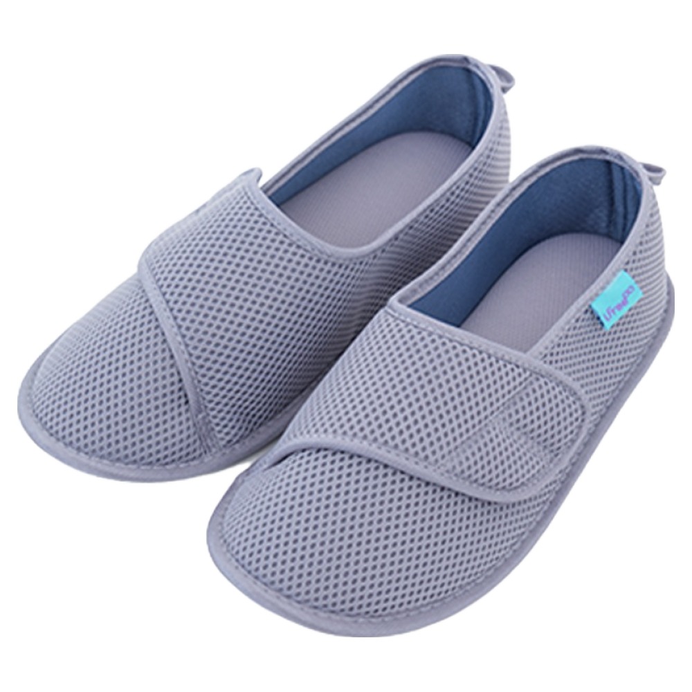 아이프리 층간소음 벨크로 실내화, 그레이, 1개, 현재가 29,900원