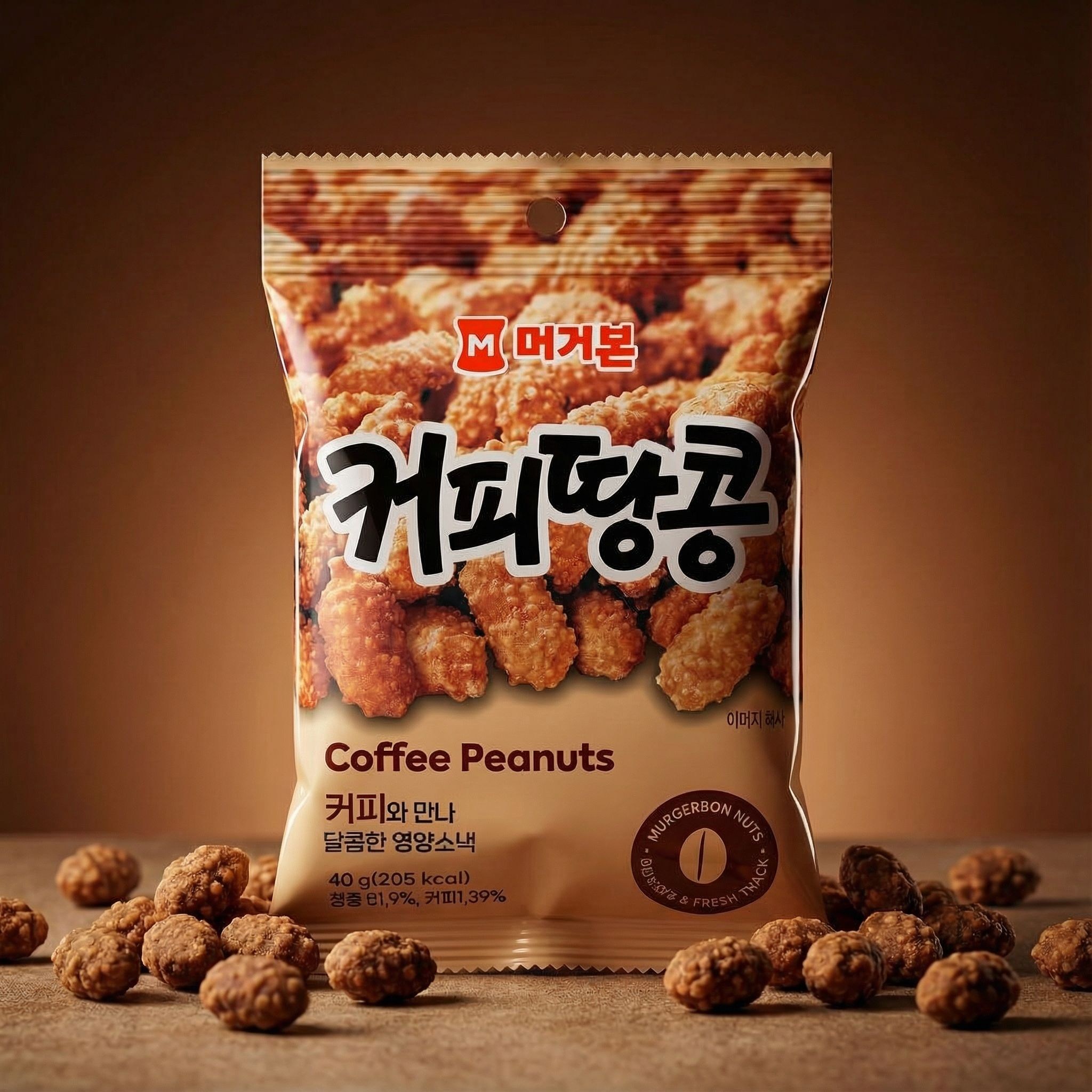 머거본 커피땅콩, 20개, 40g 10,310원