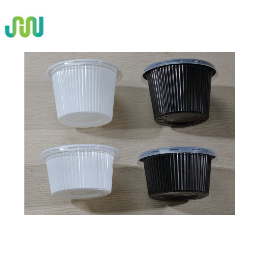 다용도컵 소스컵 국물용기 95파이 소/대 화이트/블랙 PP용기(몸통+뚜껑) 600세트 55,100원