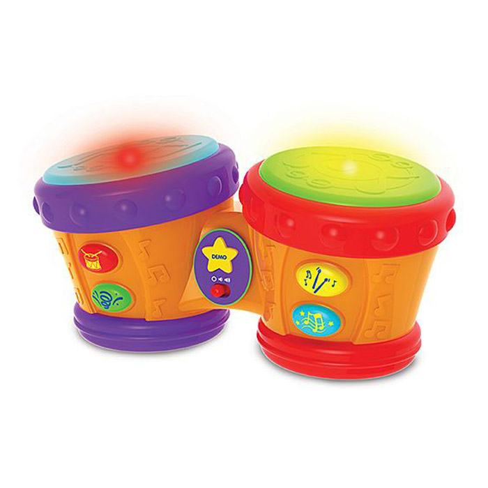[러닝저니] 라이트봉고드럼 교육 완구 장난감 연주, 라이트봉고드럼, 1개 41,800원