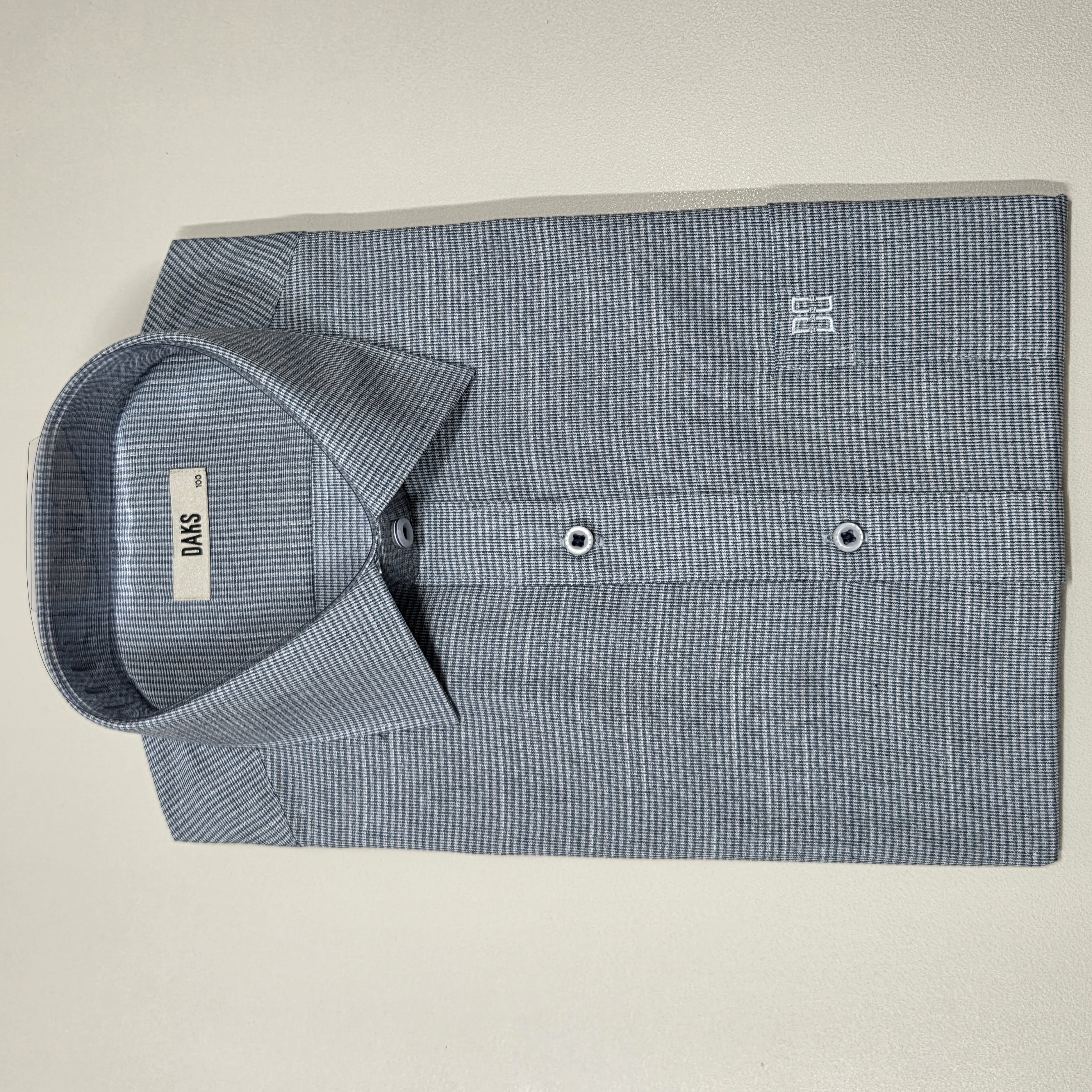 닥스셔츠 [26년SS신상품][백화점인기상품] 잔잔한 짜임 패턴으로 단정하고 세련된 이미지로 비즈니스룩부터 격식 있는 자리까지 활용도가 높은 그린 레귤러핏 드레스셔츠 90,000원