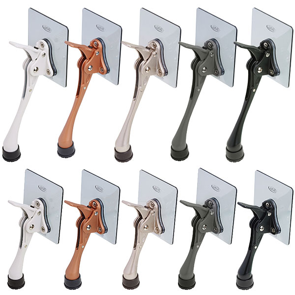 철물프렌드 무타공말굽 원터치 접착식 일체형 스티커 도어스토퍼 국산 7,900원