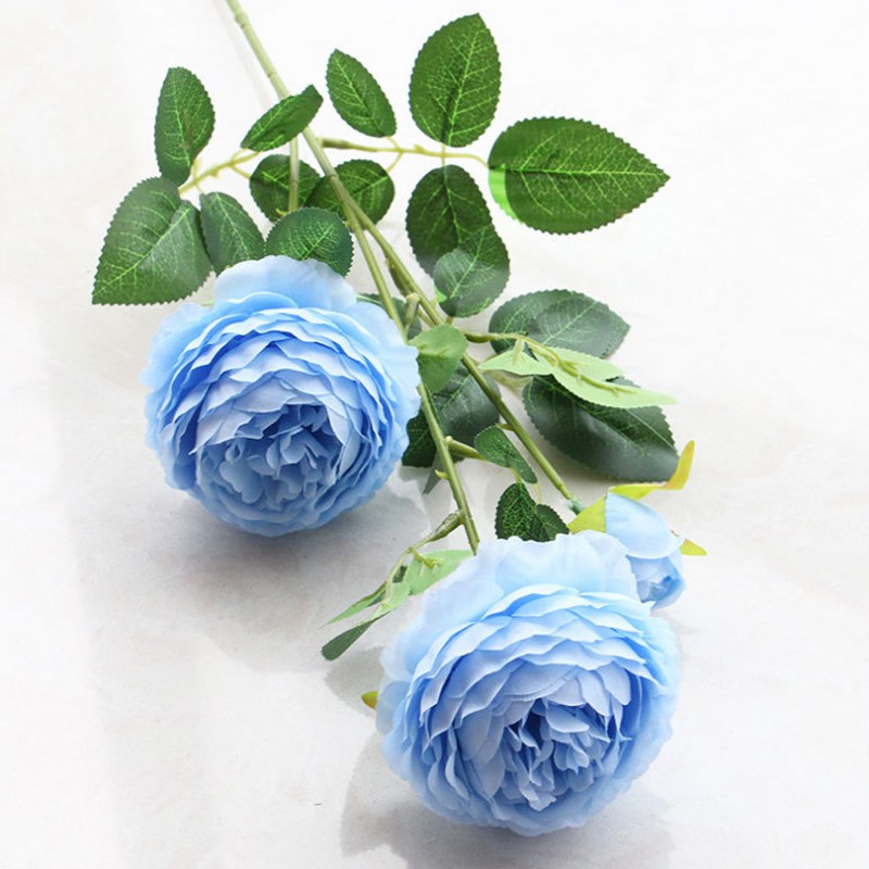 레디박스 풍성한 조화 모란 꽃다발 성묘 인테리어용 21송이, 블루, 1개 10,900원