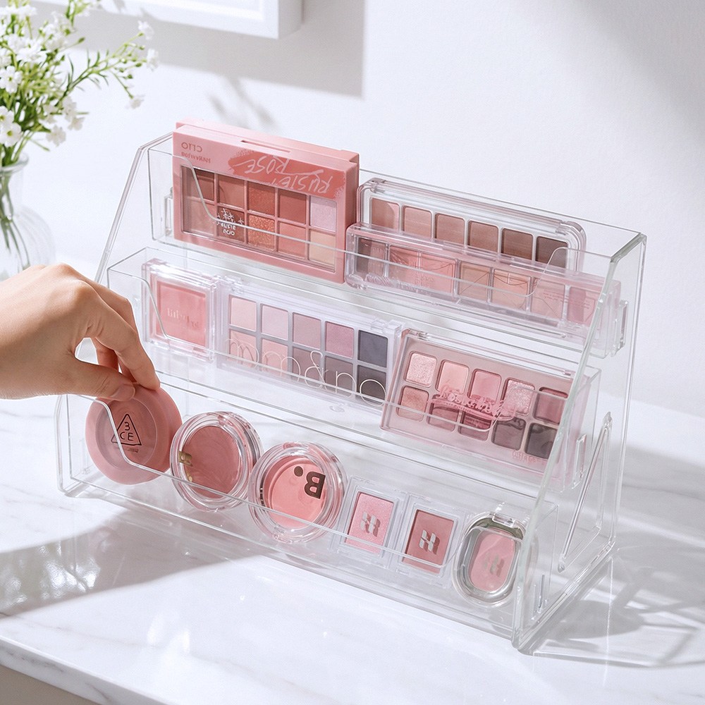 일상플랜 아이섀도우 진열 정리함, 1개, 투명 12,600원