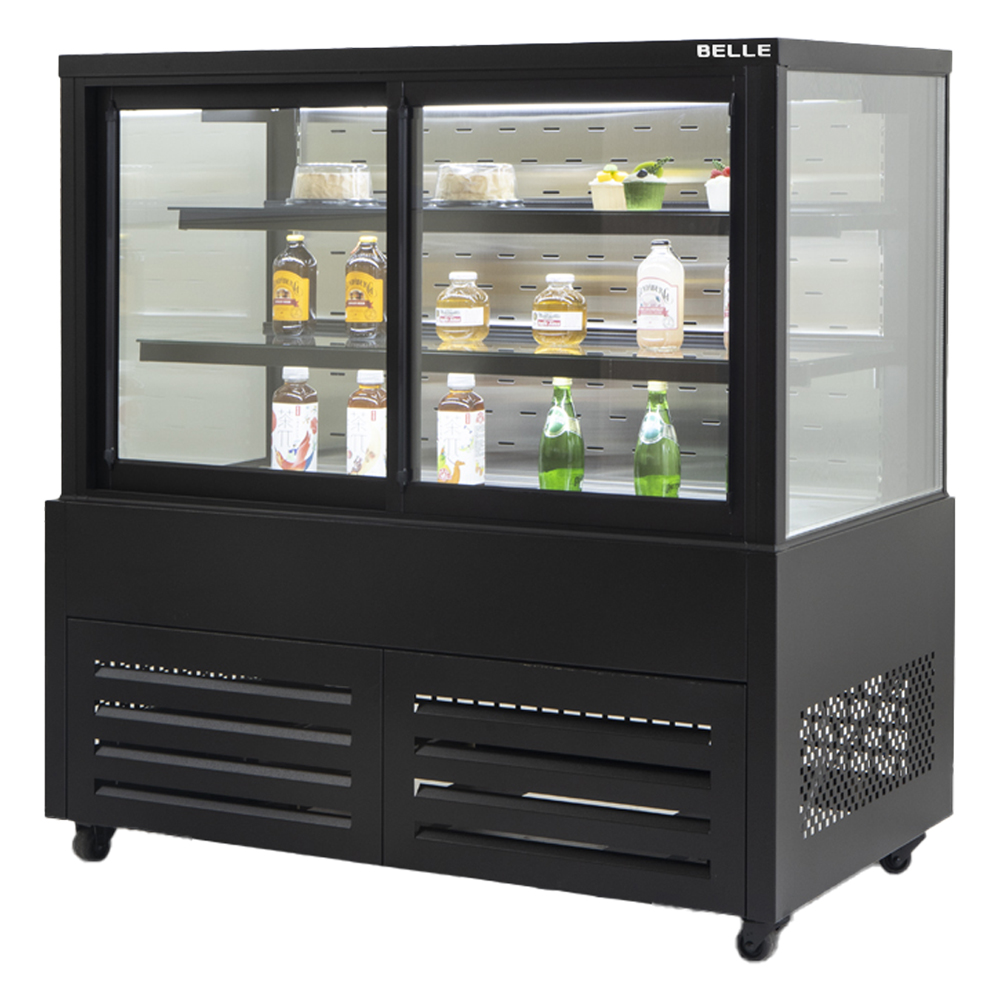 BELLE 프리미엄 쇼케이스 사각 앞문형 블랙 방문설치, JSF-900B 995,130원