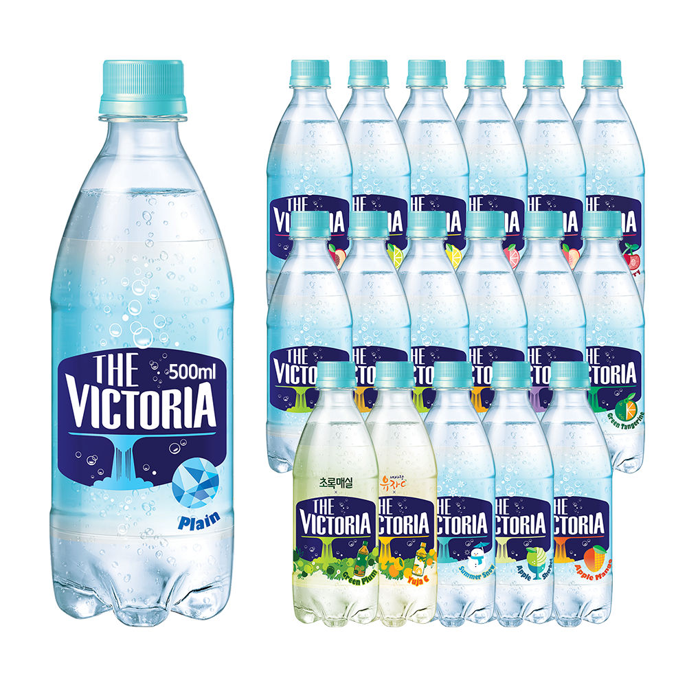 웅진식품 더 빅토리아 18가지맛(플레인 자두 라임 레몬 자몽 복숭아 체리 청포도 파인애플 그린애플 배 밸런스핏 청귤 초록매실 유자 썸머스노우 애플셔벗 애플망고), 18개, 500ml 12,900원