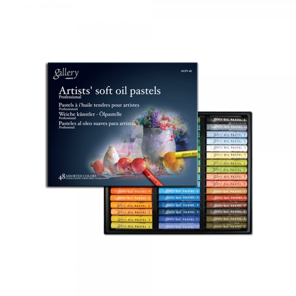 문교 전문가용 소프트 오일파스텔 48색 세트 18,300원