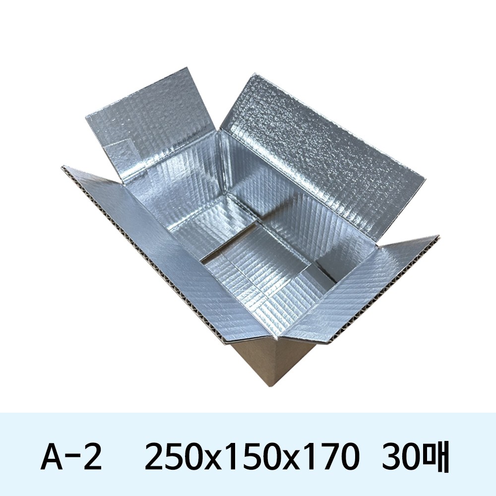 [세화박스] 종이 보냉 택배박스, 브라운, 30개 25,350원