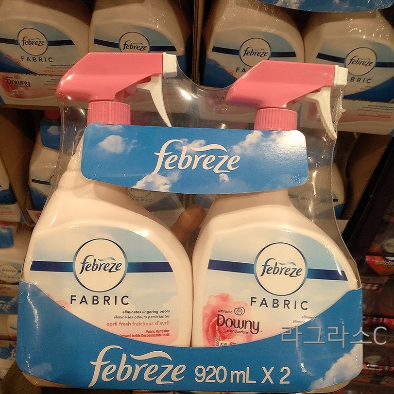 페브리즈 섬유탈취제 다우니향 920mlx2개/코스트코, 2개 23,470원