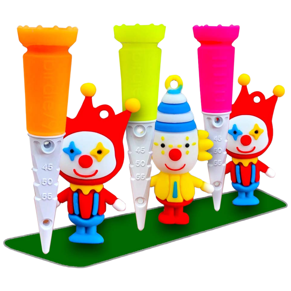 [튼튼하고 오래쓰는 골프티] 버디79-숏킹티 세트3P / 미들티 75mm, ORANGE,PINK,GREEN 14,210원