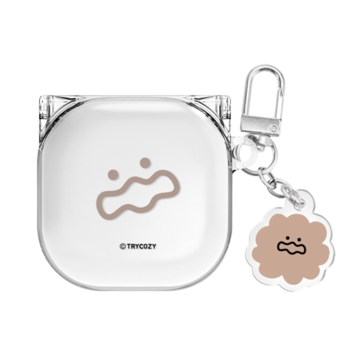 말랑말랑 베이직 버즈라이브/버즈3/버즈3프로 클리어 케이스 +아크릴 키링 세트 8,900원