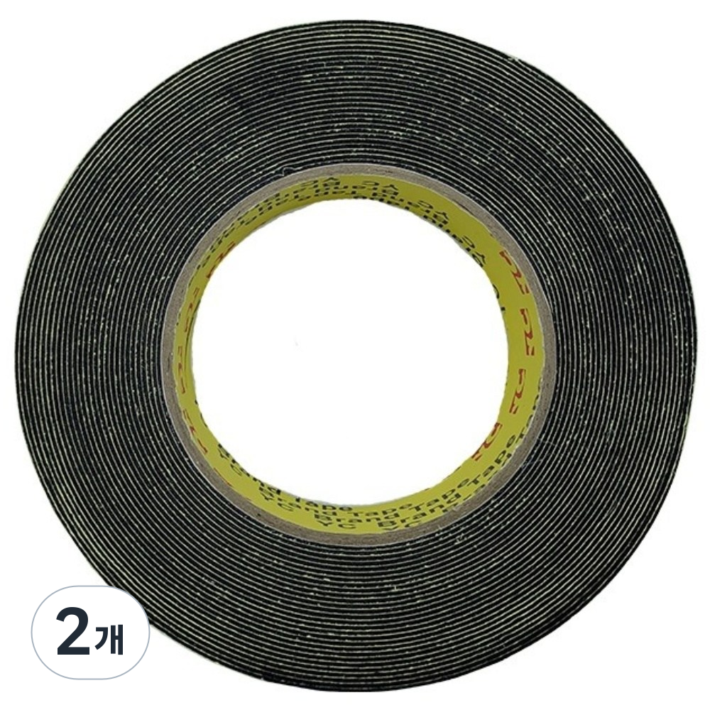 EVA 단면 흑색 스펀지테이프 폭10mmx두께1mm길이10M 14,430원