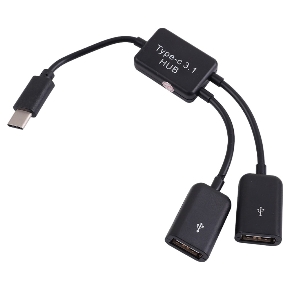 컴스 USB 3.1 허브Type C USB A 2Port IE304 6,500원