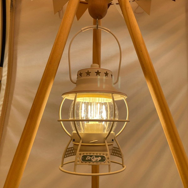 닥터캠프 빈티지 감성 캠핑 스타덤 랜턴 충전식 차박 LED 조명 램프, 1개 73,900원