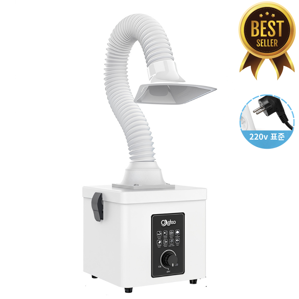 퓨어쉘터 국소배기장치 집진기 젤 네일 용접 제연기, 1개, 스탠다드(45W) 148,000원