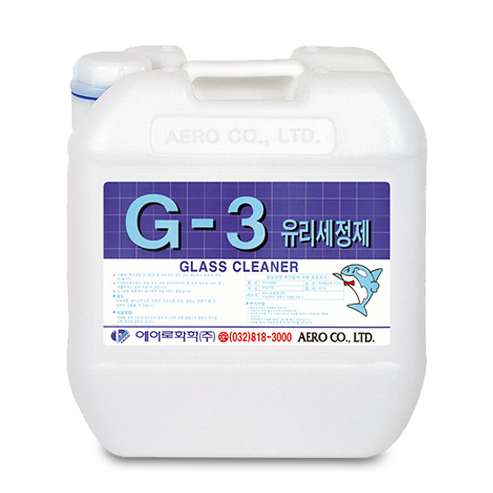 G-3 지-3 20L 유리세정제 사과향 대용량 말통 에어로화학 27,990원