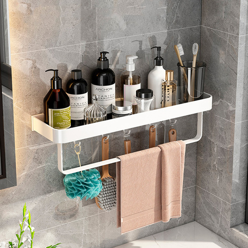 무타공마켓 올인원 무타공 욕실선반 물빠짐 실란트픽스 포함, 화이트, 1개 22,900원