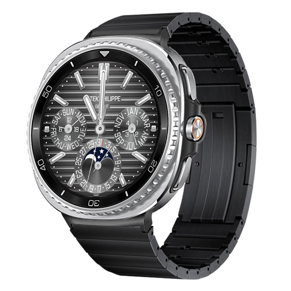 캘릭스 갤럭시워치 호환 이지링크 티타늄 메탈 스트랩 밴드 시계줄, 블랙 89,900원