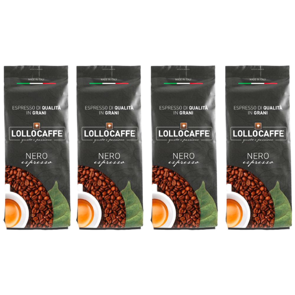 이탈리아 나폴리 장인 로스팅 [롤로 LOLOCAFFE ] NERO Espresso 1g 원두 네로 진한 에스프레소 커피 고급 원두커피 강배전 다크로스트, 4개, 1kg, 홀빈(분쇄안함) 118,800원