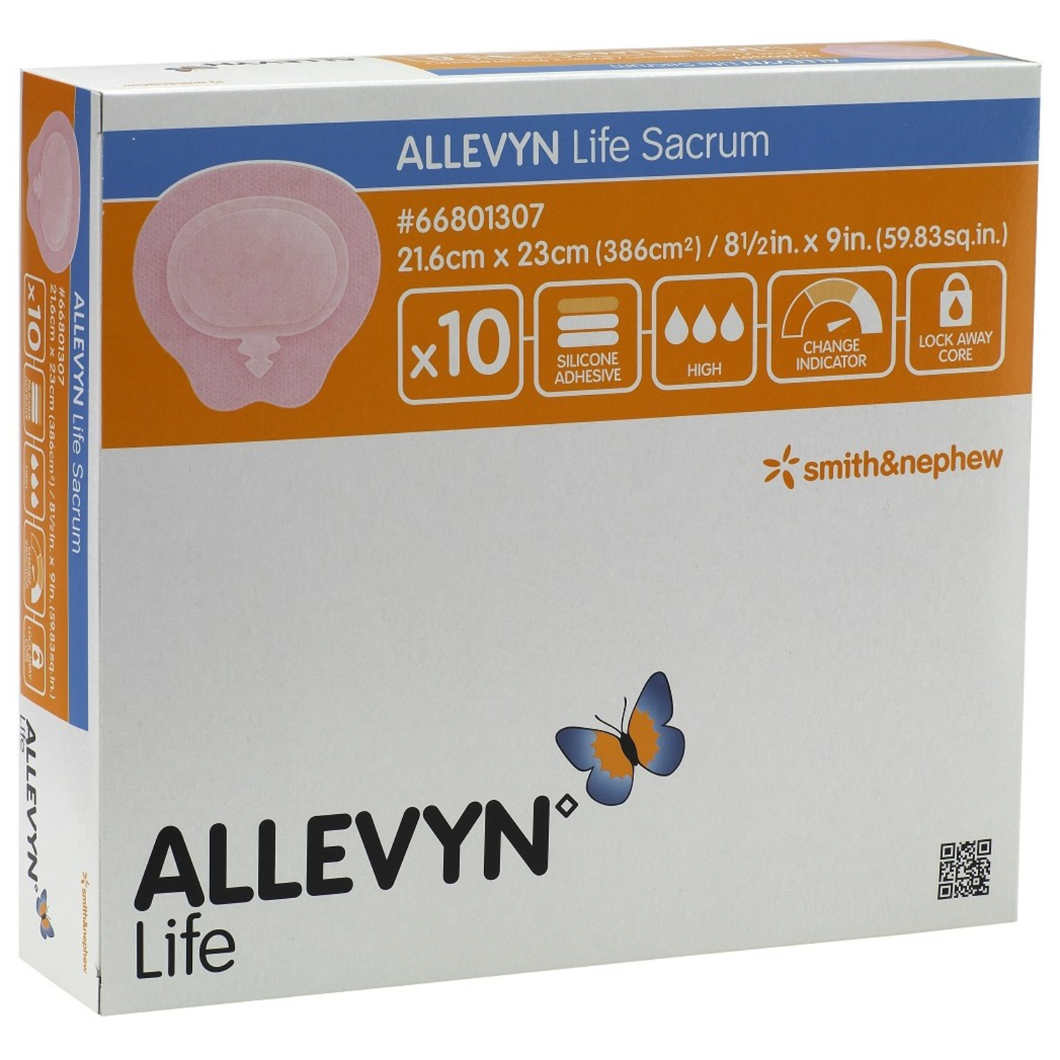 알레빈 라이프 세이크럼 23cmx21.6cm (10매) Allevyn 욕창 스미스앤드네퓨 158,620원