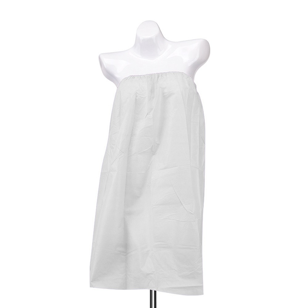 오아소 개별포장 부직포 일회용 가운 치마, 화이트, 1매 790원