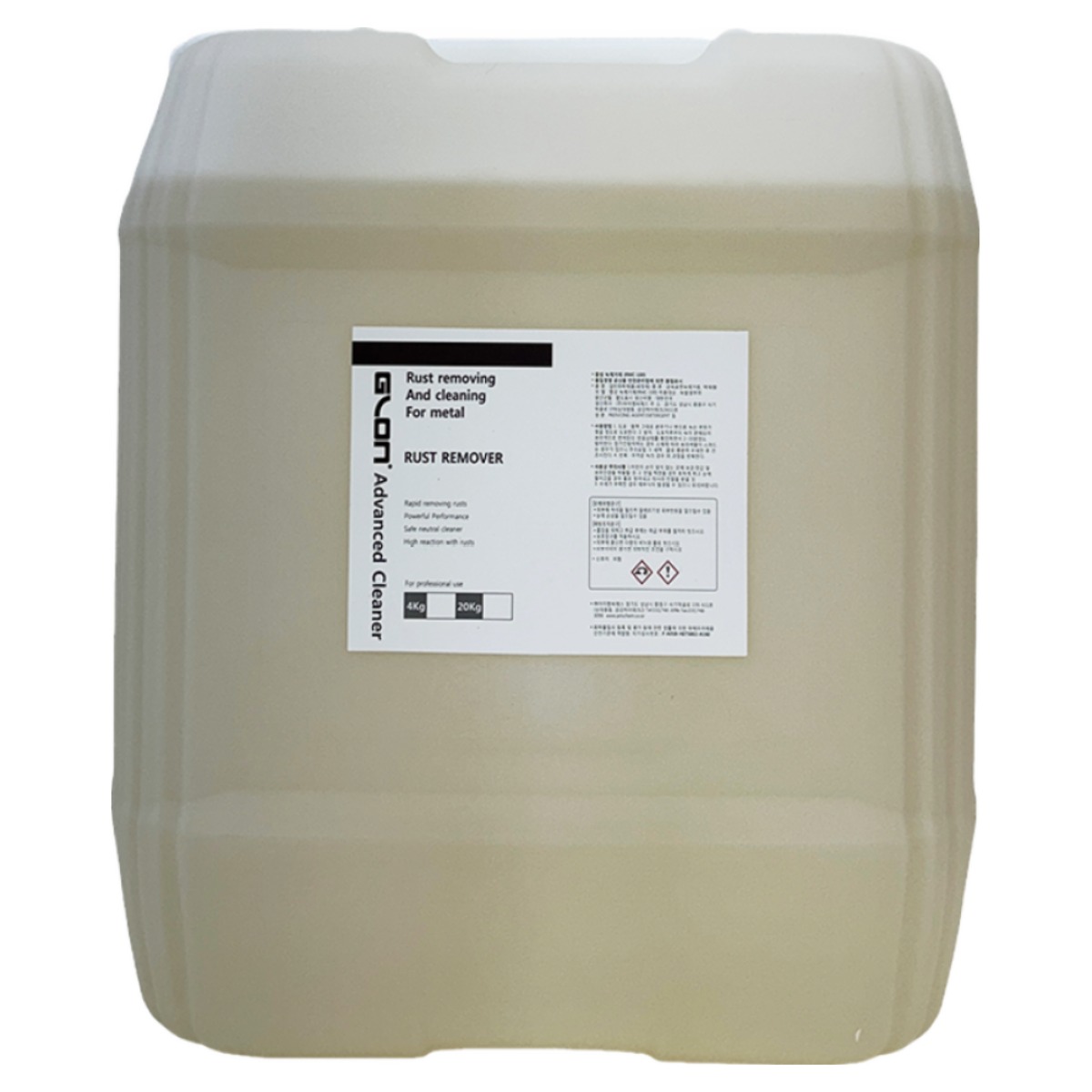 GLON 중성녹제거제 RMC-100 대용량, 1개, 20L 264,000원