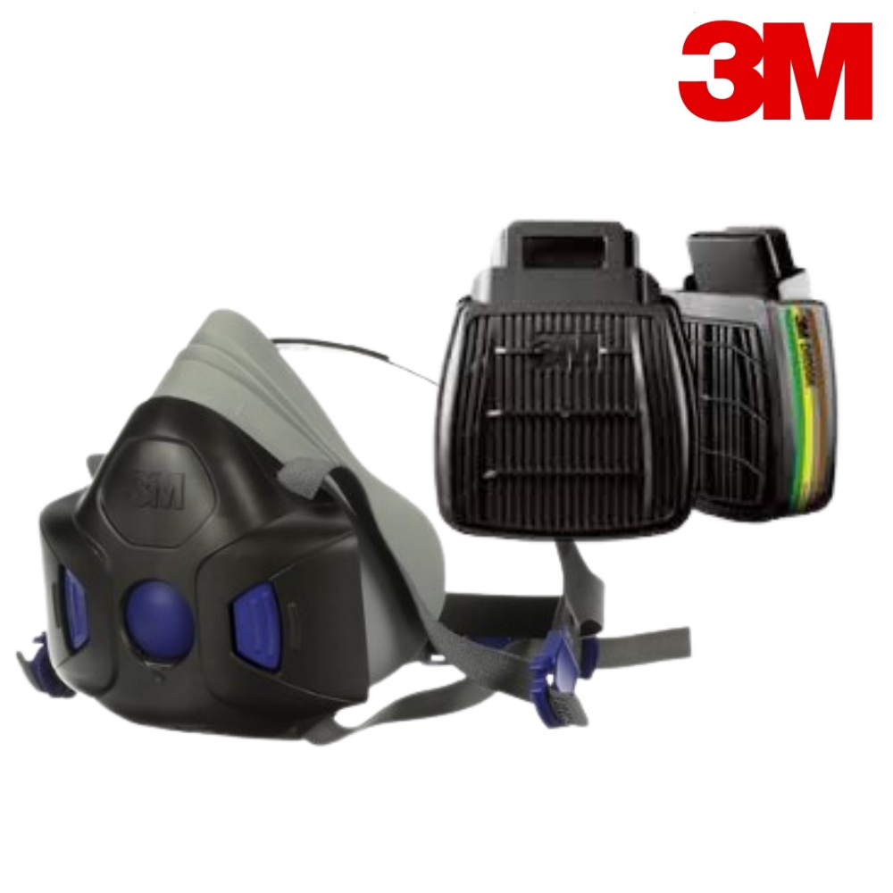 3M HF802 D8006K 양구형 면체마스크 방독필터 세트 67,900원