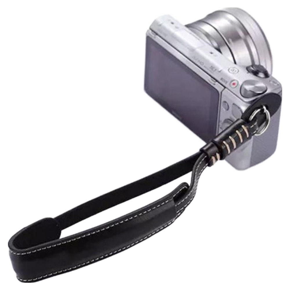 온예리 가죽 카메라 손목 스트랩 블랙, 1개, 단일상품 7,610원