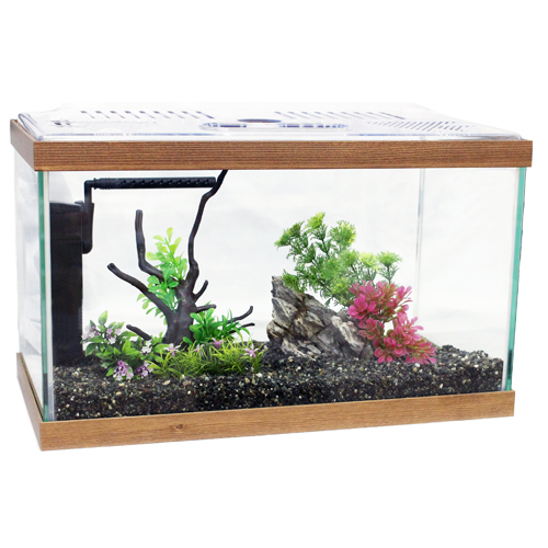 샘아쿠아 초보자용 열대어 인조유목 풀세트어항 어항세트 58,800원
