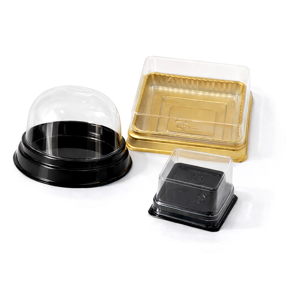 국내제작 화과자 디저트 초콜릿 양갱 떡 포장 케이스, 50개, 사각블랙 8,000원