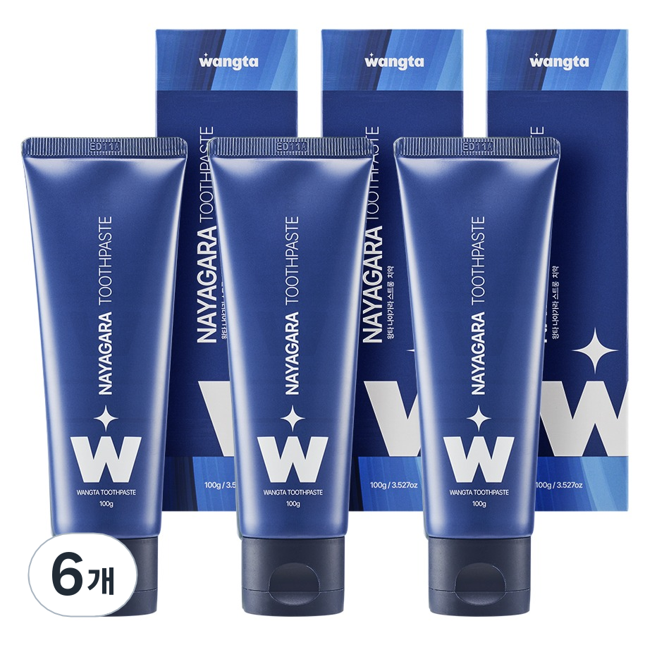 왕타 나야가라 스트롱 구취케어 치약, 100g, 6개 29,600원