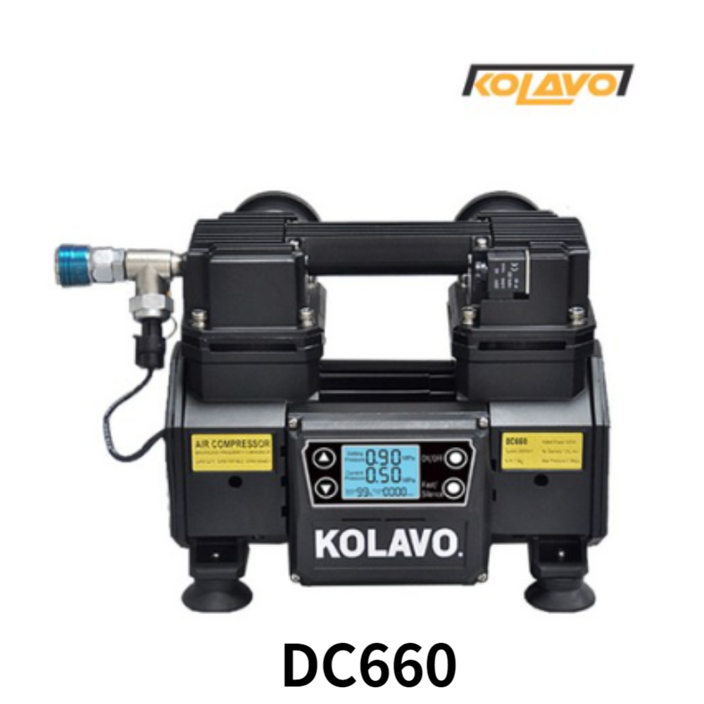 콜라보 저소음 디지털 소형 에어 고압 콤프레샤 DC660 165,000원