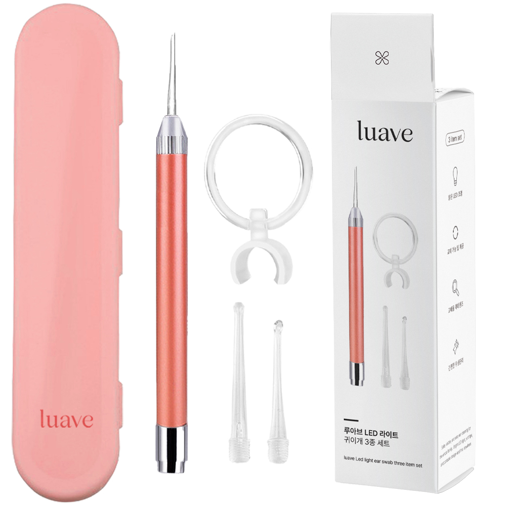 루아브 LED 라이트 귀이개 3종 세트 5,800원