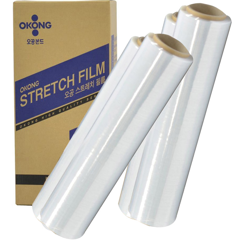 오공 스트레치 필름 18μm x 500mm x 300m, 투명, 4개 77,900원