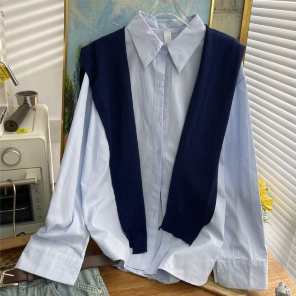 이즈리엘 루즈핏 남방셔츠 숄 케주얼 세트 29,800원