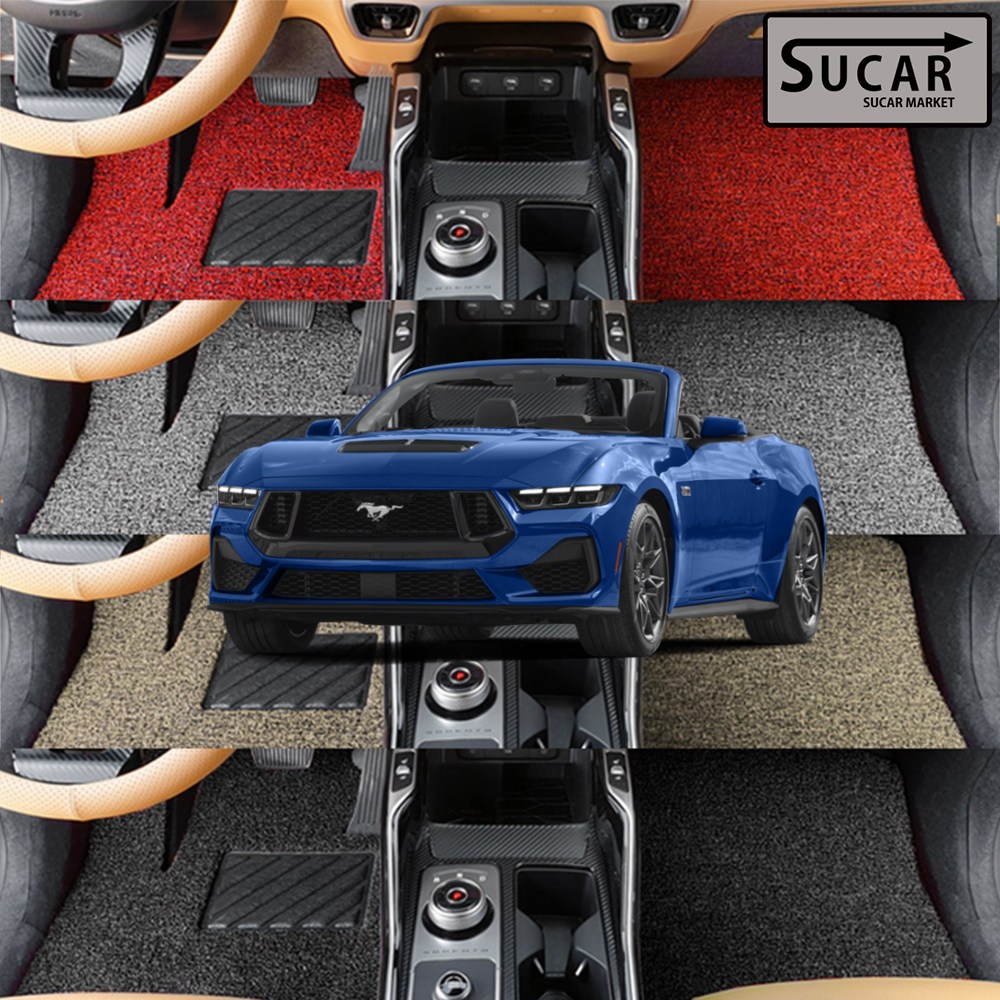 2024 올뉴 머스탱 컨버터블 7세대 슈카마켓 프리미엄 코일매트 새차선물 S650 용품 포드, 그레이, 올뉴 머스탱 컨버터블 39,800원