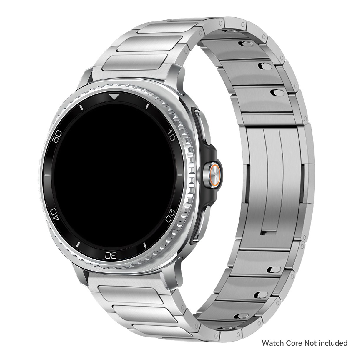 삼성 갤럭시워치8/워치8 클래식 호환 3중 측면 분리 스테인리스 메탈 스트랩 40/44/46mm, 실버 26,980원