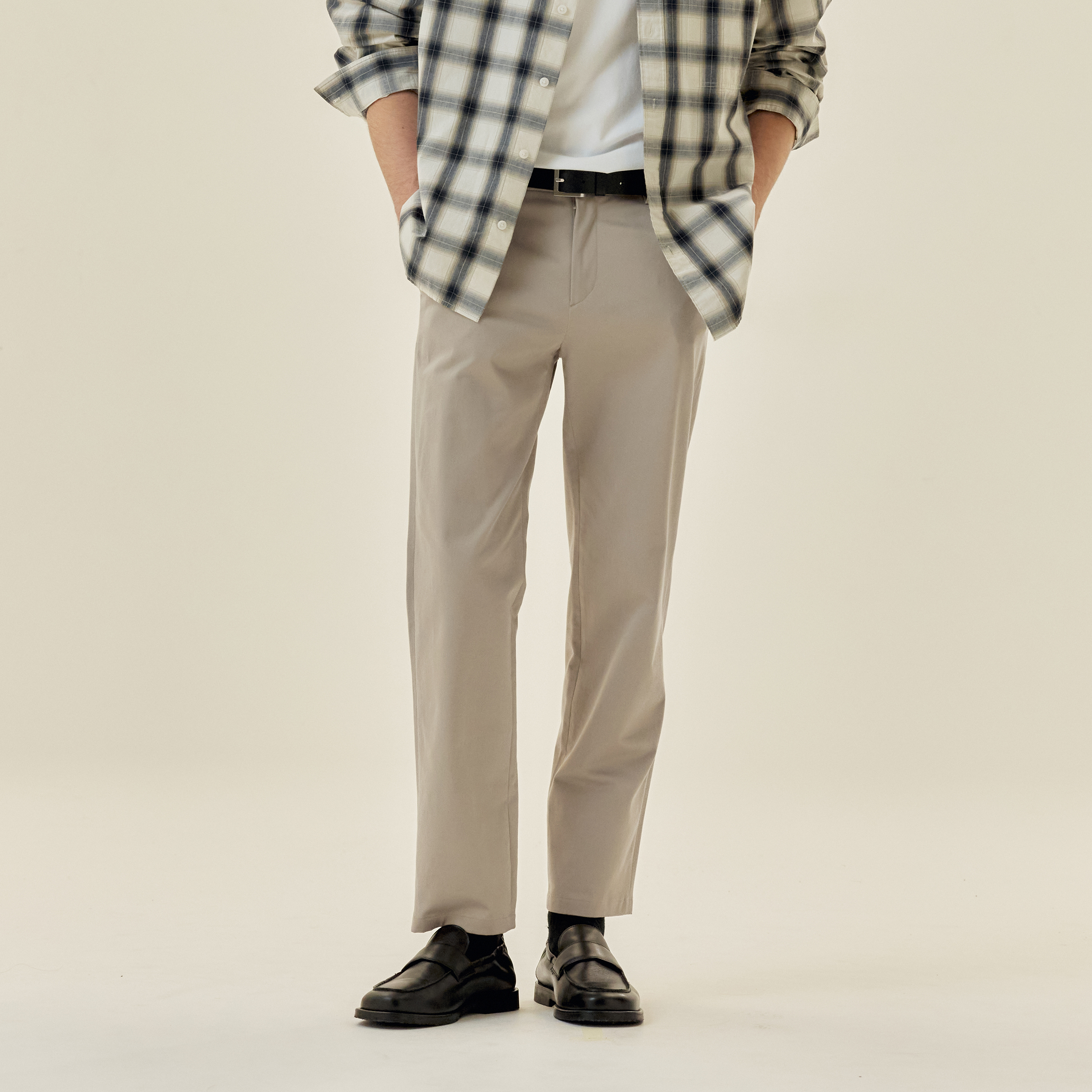 마인드브릿지 남성용 테이퍼드 밴딩팬츠 MZPT0101 49,900원