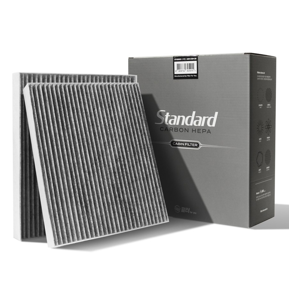 필터포유 활성탄 스탠다드 자동차 에어컨필터, CFUS019, 2개 12,900원