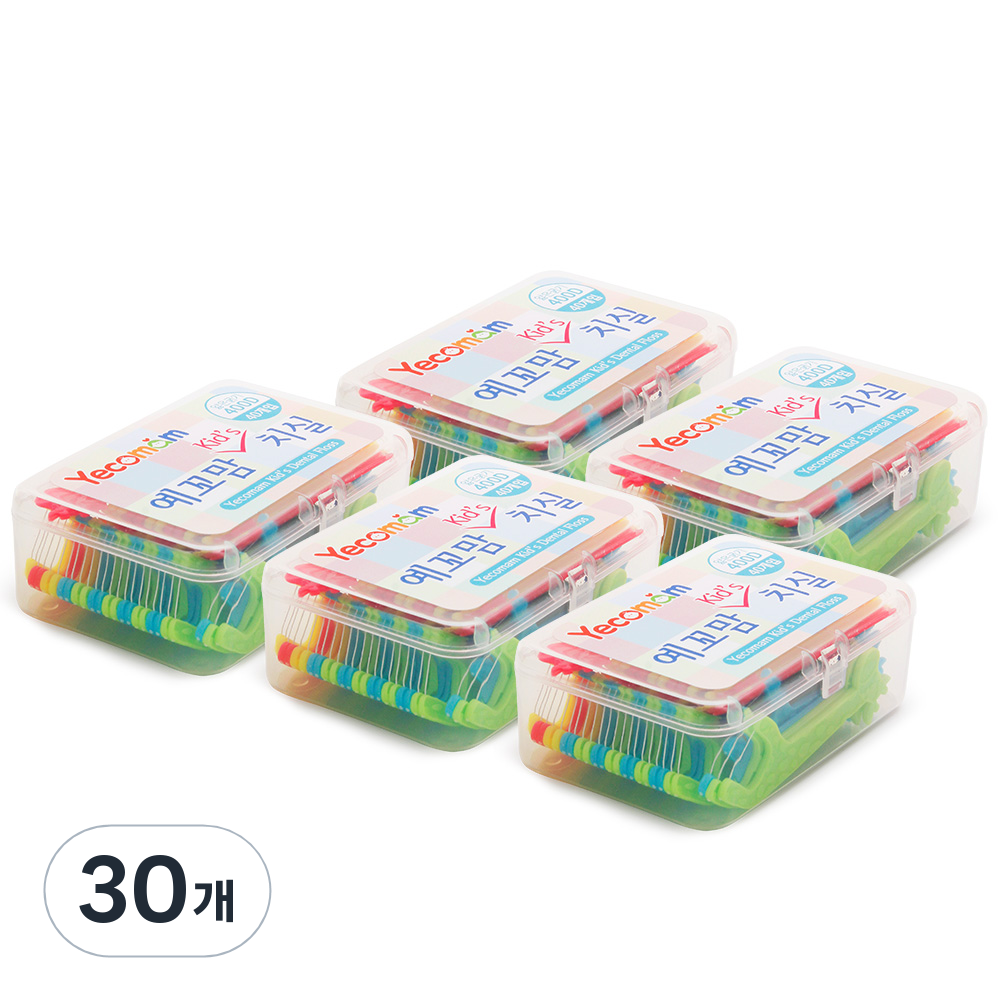 예꼬맘 키즈치실 하드케이스, 5cm, 40개입, 30개 55,440원