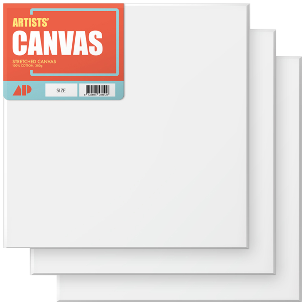 아트포인트 AP 미술 화판 면천 캔버스 정사각 2S 8,500원