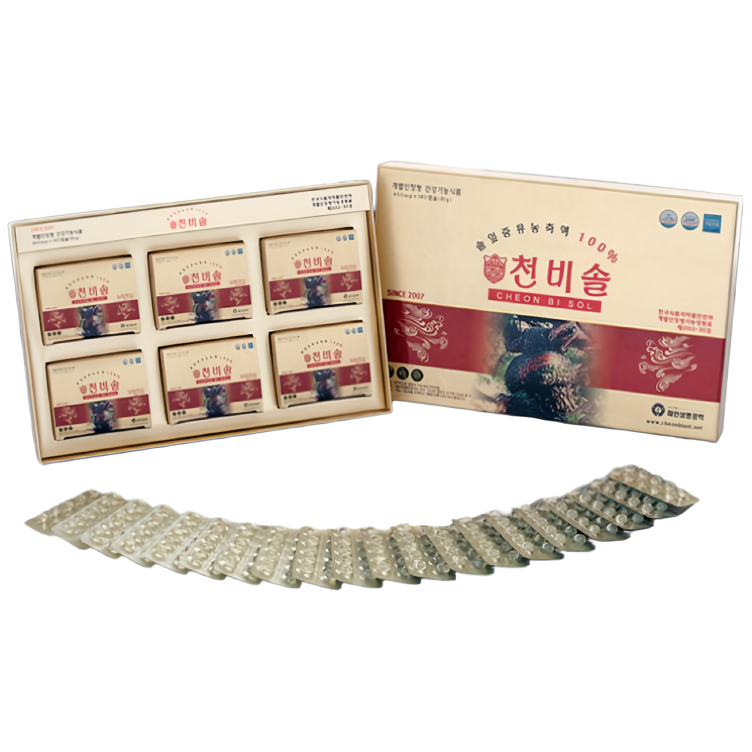 천비솔 180캡슐 솔잎증류농축액100% 적송유 솔잎기름 송침유, 180정, 1박스 301,000원