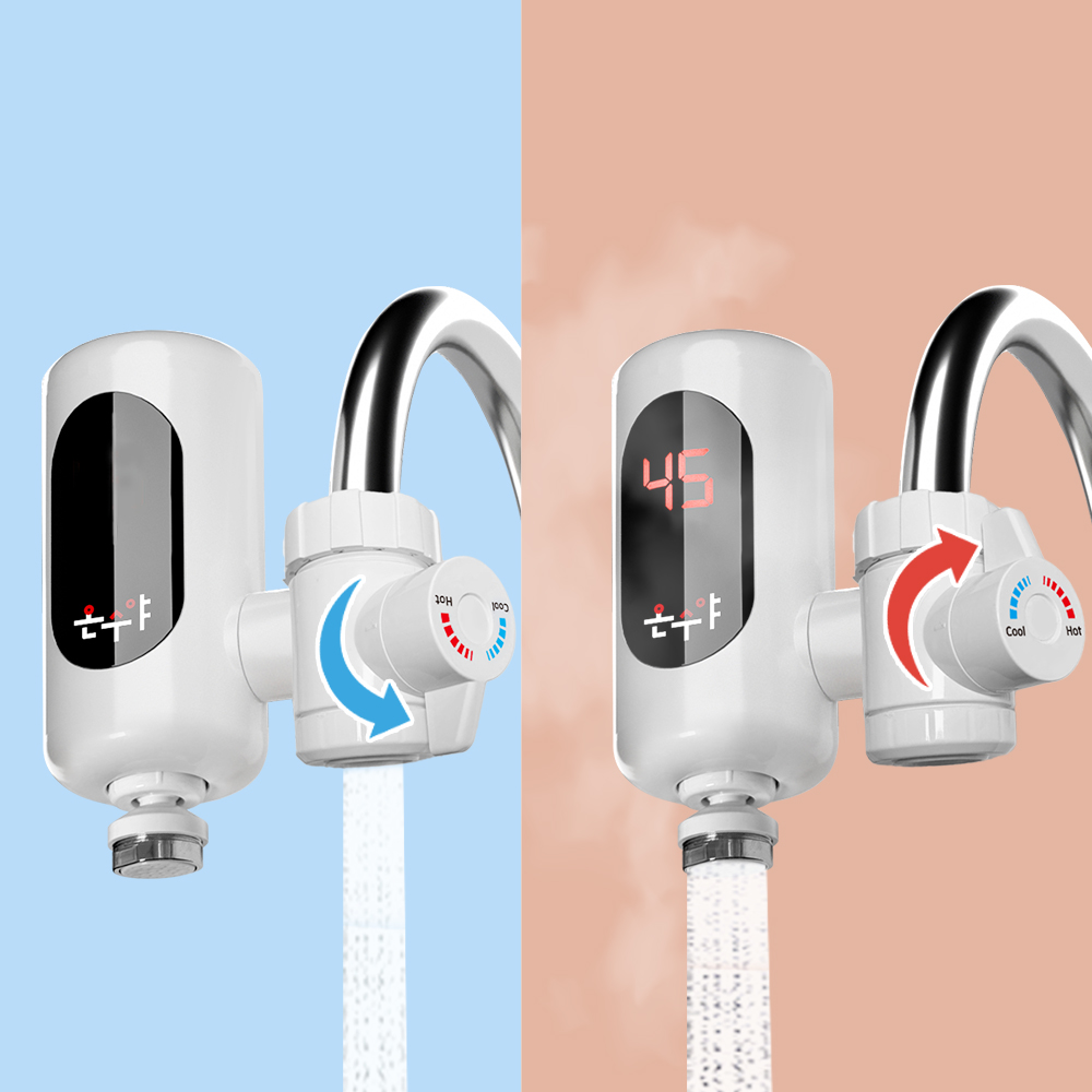 온수야 전기 순간온수기 세면대 싱크대 수도 세로형 소형온수기 65,000원