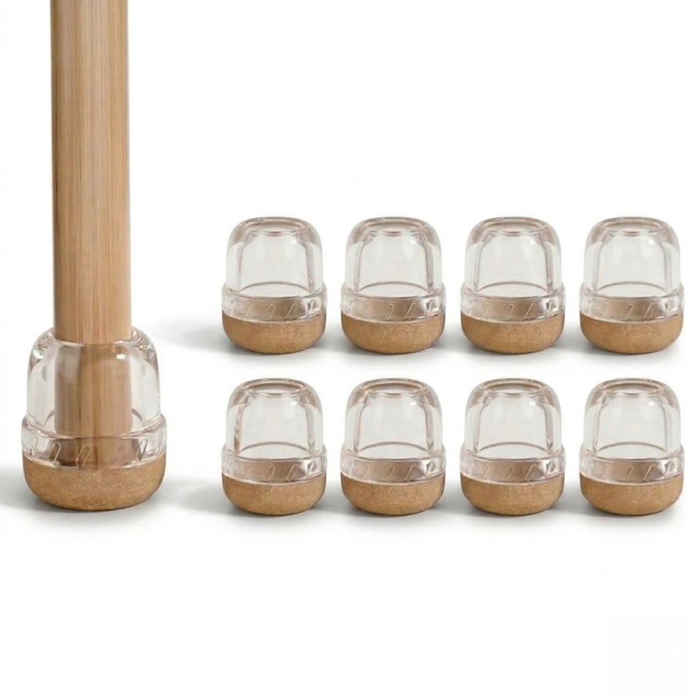 케디브 소음방지 잘밀리는 식탁 의자 발커버, 8개, 브라운 13,000원