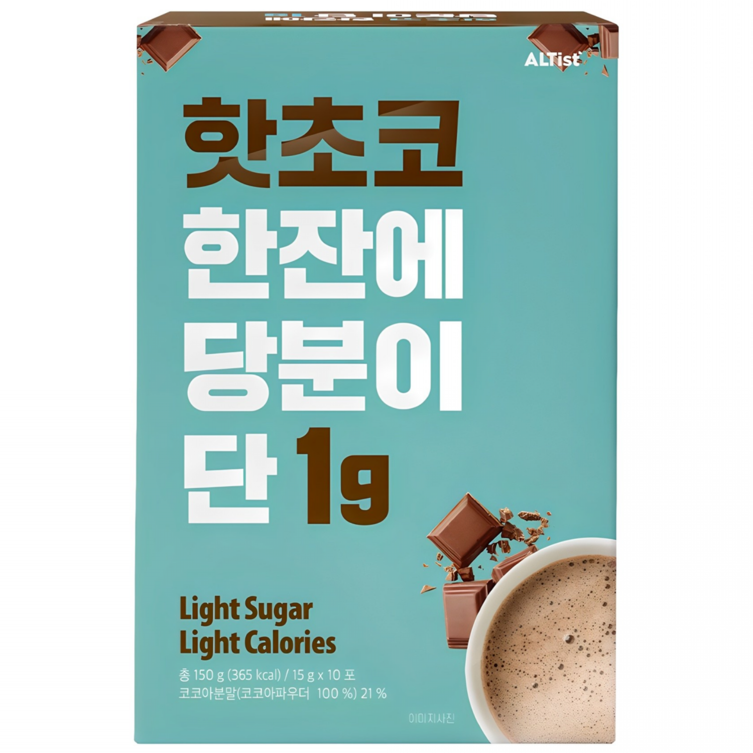 알티스트 한잔에 당분이 단 1g 핫초코분말 5,850원