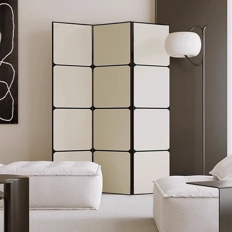 파티션 가림막 공간분리 접이식 파티션 인테리어 파티션 거실 발코니 카페 가림막 병풍 이동식파티션 가벽 병풍 업소용 사무용 1200*1800, 화이트 3단 155,000원