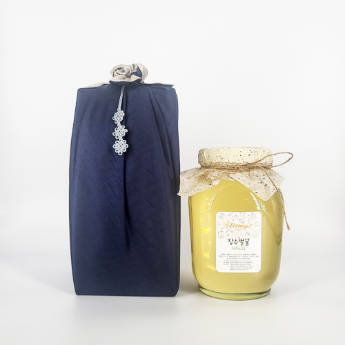 장수 아카시아꿀 보자기노리개포장 프리미엄 답례 선물용, 1.2kg, 1개 41,000원