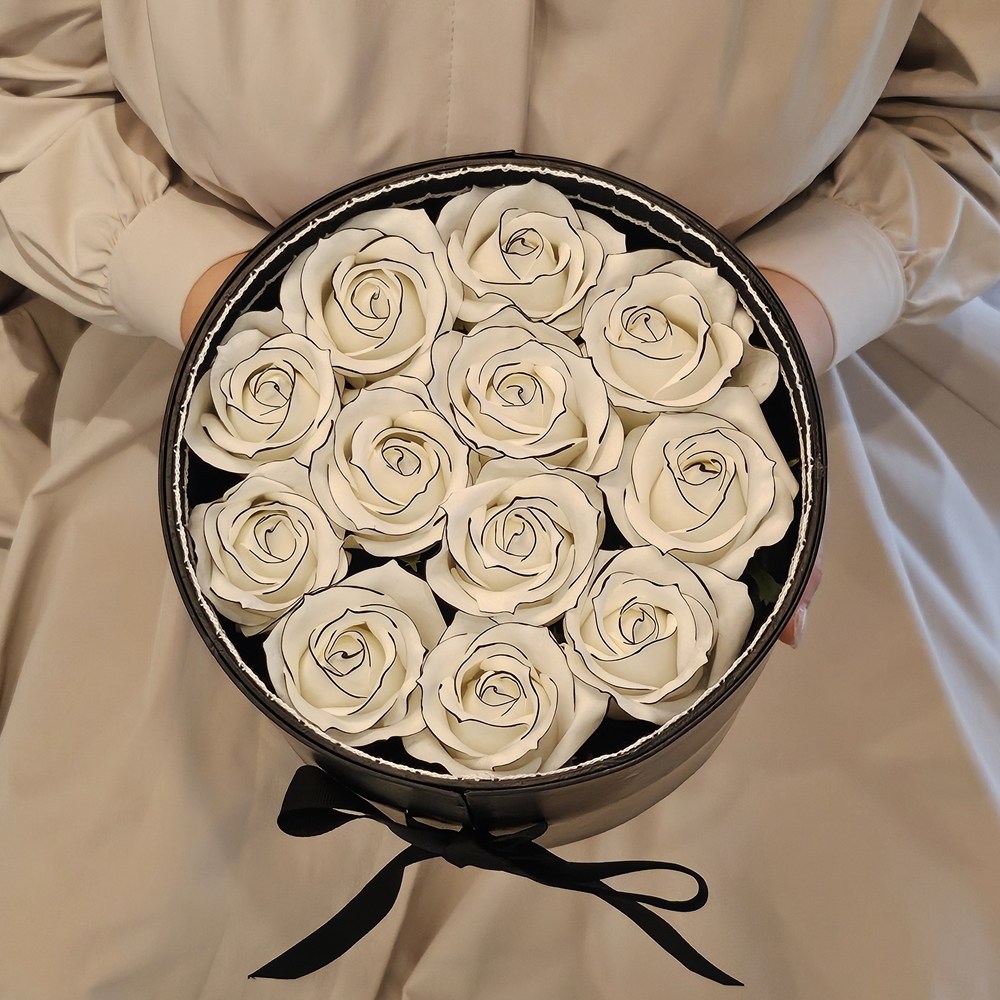 [플라담] 플라워 용돈 원형 2단 박스, 1개 37,900원