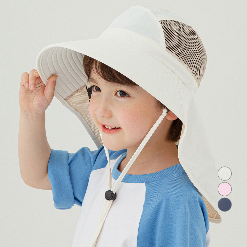 롤리트리 아동용 UV차단 아쿠아 메쉬 플랩캡 9,290원