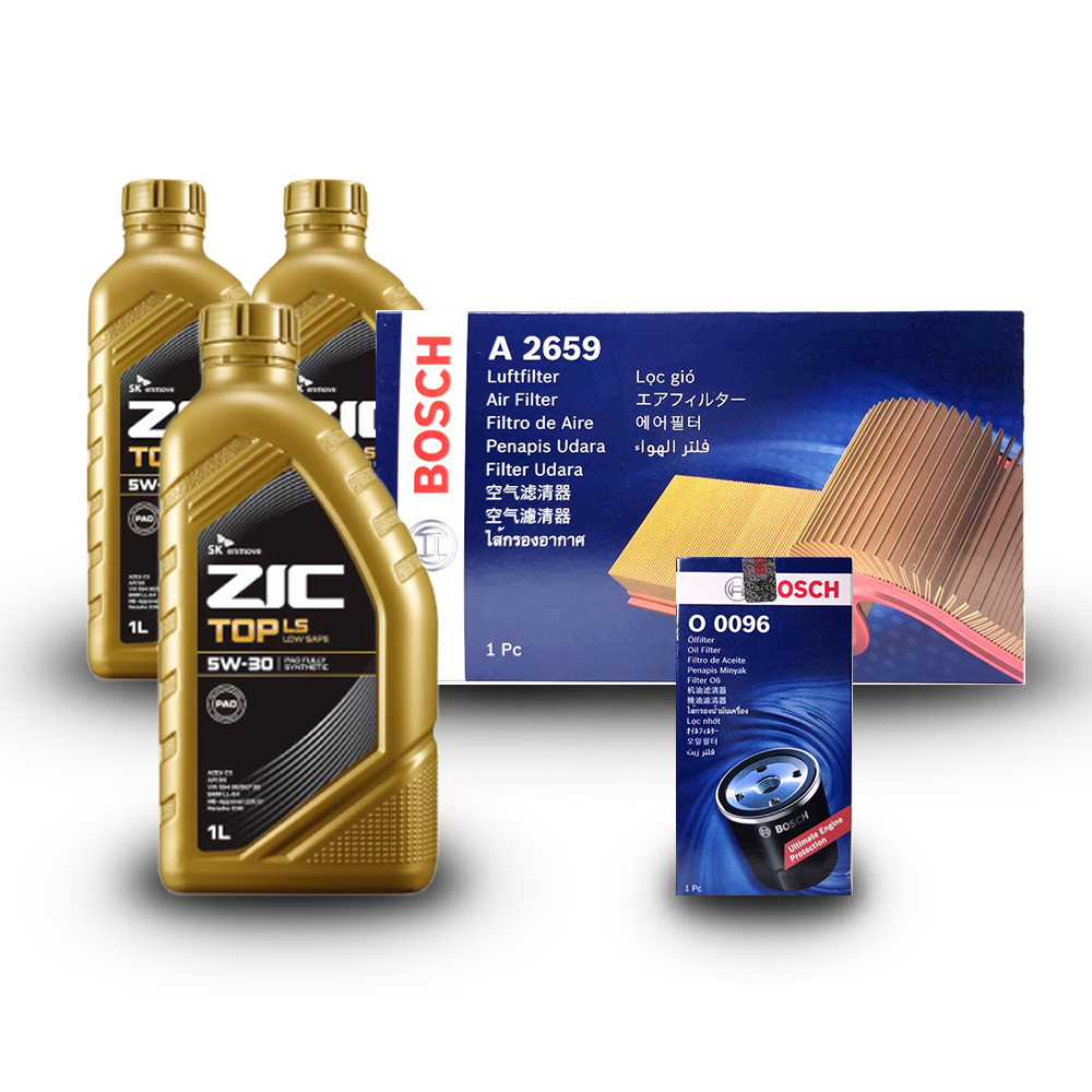 올 뉴 쏘렌토 (UM) 2.2 디젤 엔진오일세트 SK 지크 탑 LS 5W30 (ZIC TOP LS) 121,300원